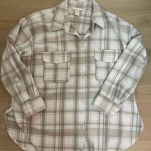 H&M Women’s Plaid Shirt